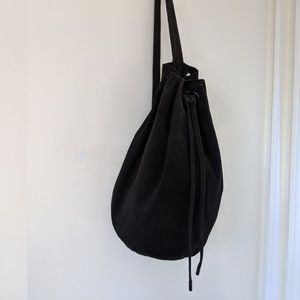 Baggu Canvas Sling Bucket Bag Black